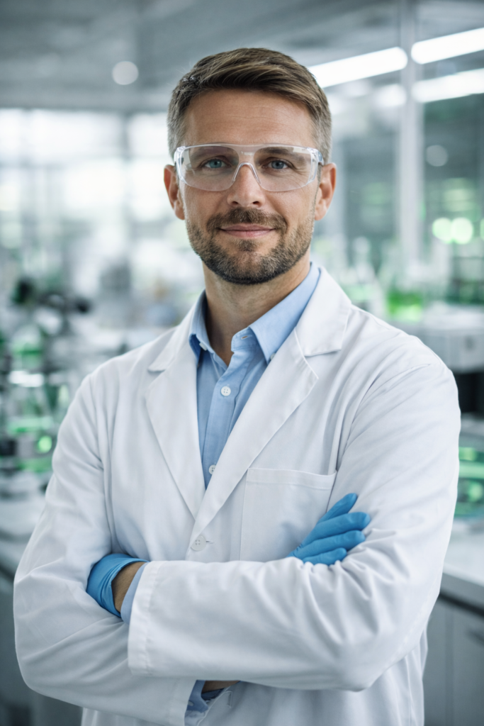 Leiter des Shops ReChemLabs: Johannes Mayer